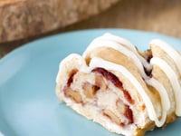 Photo de la Recette: Couronnes Fourrées aux Canneberges