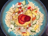 Photo de la Recette: Couscous Rafraichissant avec des Fruits