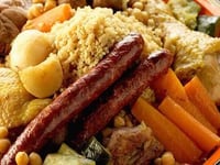 Photo de la Recette: Couscous Royal Poulet et Merguez