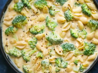 Photo de la Recette: CREAMY BROCCOLI MAC ET FROMAGE