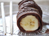 Photo de la Recette: Crêpes au Chocolat & Maki de Crêpes Banane Nutella