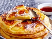 Photo de la Recette: Crêpes Épaisses aux Pommes et au Caramel