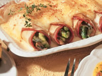 Photo de la Recette: Crêpes Suisses Asperges-Jambon-Fromage