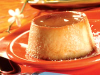 Photo de la Recette: Crème Caramel Noix de Coco et Grenade