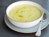 Photo de la Recette: Crème Creamless de Soupe aux Asperges (Adapté de Martha Stewart)