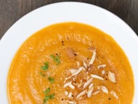 Photo de la Recette: Crème de Carottes et D'amandes