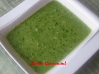 Photo de la Recette: Crème de Céleri et Épinards