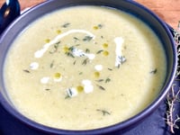 Photo de la Recette: Crème de Poireaux et Pommes