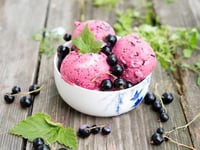 Photo de la Recette: Crème Glacée au Cassis