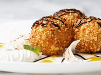 Photo de la Recette: CRÈME GLACÉE FRITE