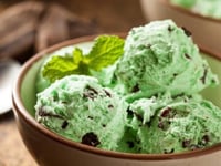 Photo de la Recette: Crème Glacée Menthe et Chocolat