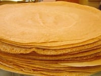 Photo de la Recette: Crêpes Sucrées Sans Gluten