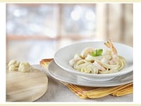 Photo de la Recette: Crevettes Alfredo