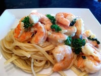 Photo de la Recette: Crevettes au Beurre et à L’ail