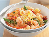 Photo de la Recette: Crevettes Primavera Rapides et Faciles