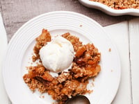 Photo de la Recette: Croustade aux Pommes à L'érable