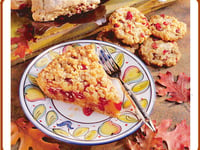 Photo de la Recette: CROUSTADE FACILE AUX POMMES ET AUX PETITS FRUITS