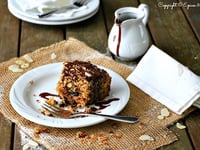 Photo de la Recette: Crumb Cake au Chocolat, Amandes et Cardamome