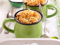 Photo de la Recette: Crumble à la Rhubarbe