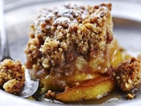 Photo de la Recette: Crumble aux Pommes et Crème de Marron Fait Maison