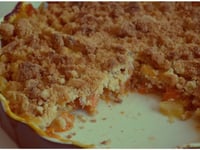 Photo de la Recette: Crumble Rustique aux Abricots Sans Gluten