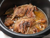 Photo de la Recette: Cuisses de Canard Confites au Multicuiseur