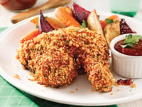 Photo de la Recette: Cuisses de Poulet Croustillantes