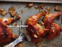 Photo de la Recette: CUISSES DE POULET DIJON & ÉRABLE