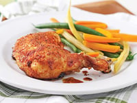 Photo de la Recette: Cuisses de Poulet en Croûte d'épices et Citron