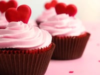 Photo de la Recette: Cupcake Saint-Valentin