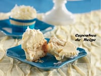 Photo de la Recette: CUPCAKES DE NEIGE