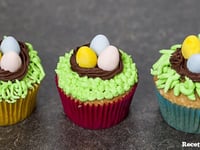 Photo de la Recette: Cupcakes de Pâques aux Oeufs en Chocolat