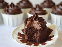 Photo de la Recette: Cupcakes Vegan au Chocolat Sans Gluten sans Lactose et Sans Oeufs