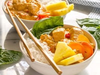 Photo de la Recette: Curry Thaïlandais à la Noix de Coco et à la Dinde