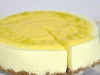 Photo de la Recette: Délicieux Gâteau au Yogourt Citronné Sans Cuisson