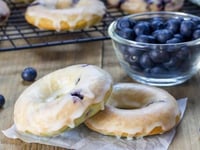 Photo de la Recette: Des Beignes aux Bleuets