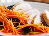 Photo de la Recette: Dinde et Carottes aux Pruneaux