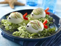 Photo de la Recette: Drôles de Poissons-œufs