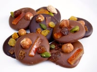 Photo de la Recette: Mendiants au Chocolat Noir et Lait
