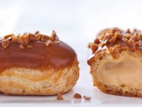 Photo de la Recette: Eclair Caramel au Beurre Salé de Christophe Adam