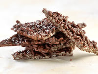 Photo de la Recette: Écorce aux Rice Krispies et au Chocolat