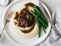 Photo de la Recette: Effiloché de Veau à la Mijoteuse, Sauce au Cacao Épicée