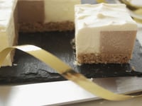 Photo de la Recette: Entremet Chocolat Blanc Crème de Marrons