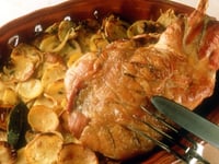 Photo de la Recette: Epaule D'agneau Boulangère