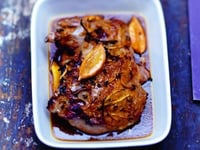 Photo de la Recette: Épaule D’agneau Rôtie au Citron Confit