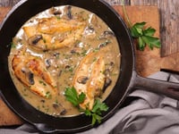 Photo de la Recette: Escalope de Veau à la Crème