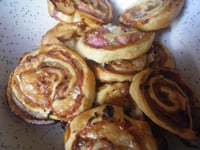 Photo de la Recette: Escargots Bacon Confits D'oignon Chèvre