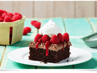 Photo de la Recette: Explosion Chocolat et Framboises