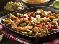 Photo de la Recette: Fajitas au Poulet et aux Poivrons