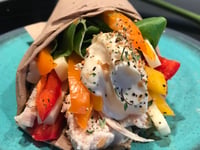 Photo de la Recette: Fajitas au Poulet, Fromage et Légumes